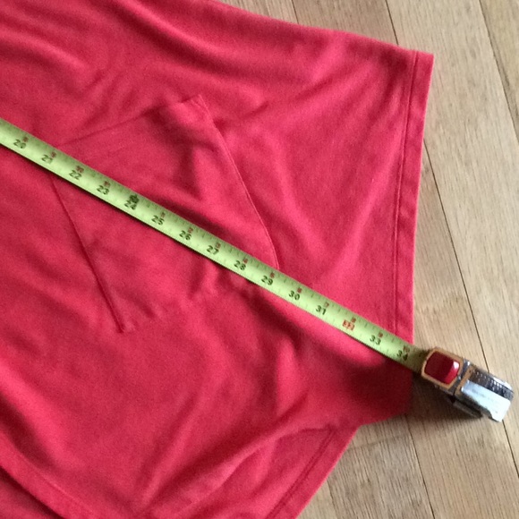 Cable & Gauge orange red knit hooded jacket - Picture 14 of 14